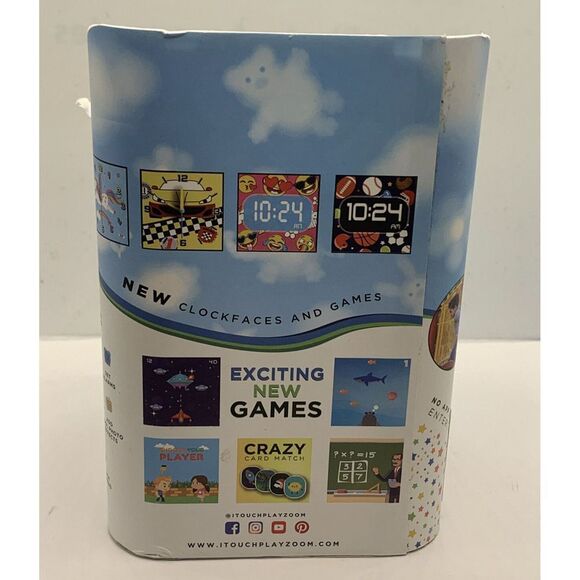 ITouch IPZ13079M62C-HLG Kid's Green Holographic Resin Strap Smart Watch MGK72 - Picture 5 of 7